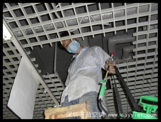 清洗过程中